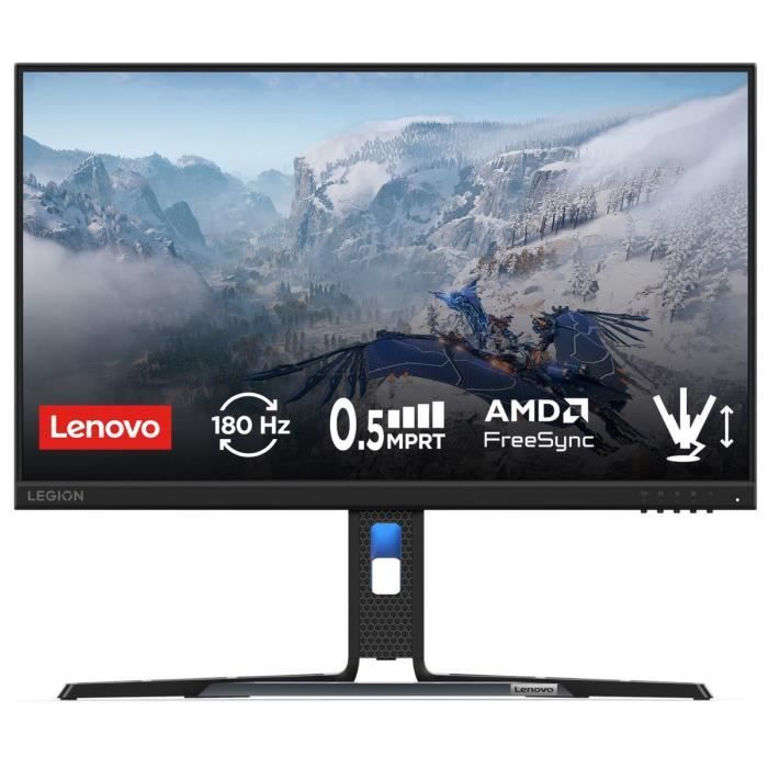 Ecran PC Gamer Legion R24e LENOVO - 23,8 - FHD - 180Hz - Dalle IPS - 0,5ms - Ajustable en hauteur - 67ccgac4eu