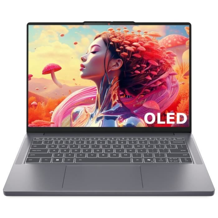 PC portable LENOVO IdeaPad Slim 3 14IRH10 | Sans Windows - 14'' WUXGA OLED - Core i5-13420H - RAM 16 Go - SSD 512 Go - AZERTY