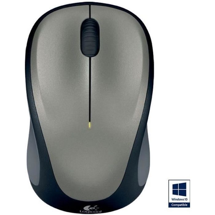 Souris - Sans fil - Logitech - M235 - Gris