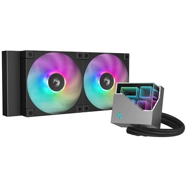DeepCool LT240 Processeur Refroidisseur de liquide tout-en-un 12 cm Noir 1 piece(s)