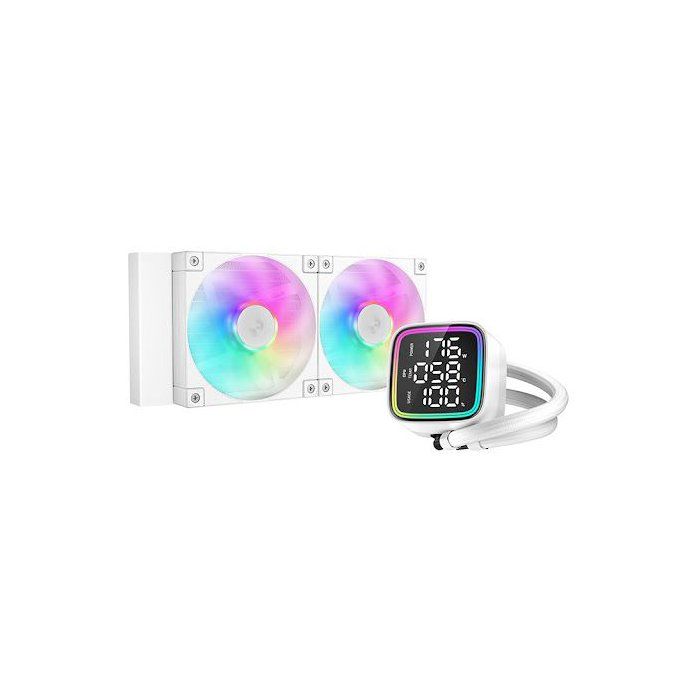 Refroidissement PC - DEEPCOOL - LD240 WH - Liquide tout-en-un - Ventilateur 12 cm - Couleur blanche