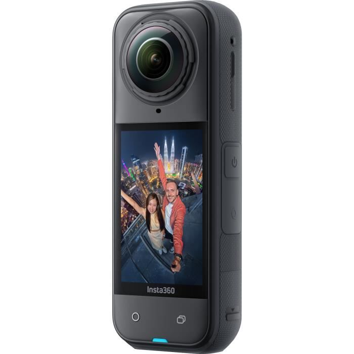 Caméra sport 360° - INSTA360 - X5 - 8K - Étanche - Basse lumiere améliorée