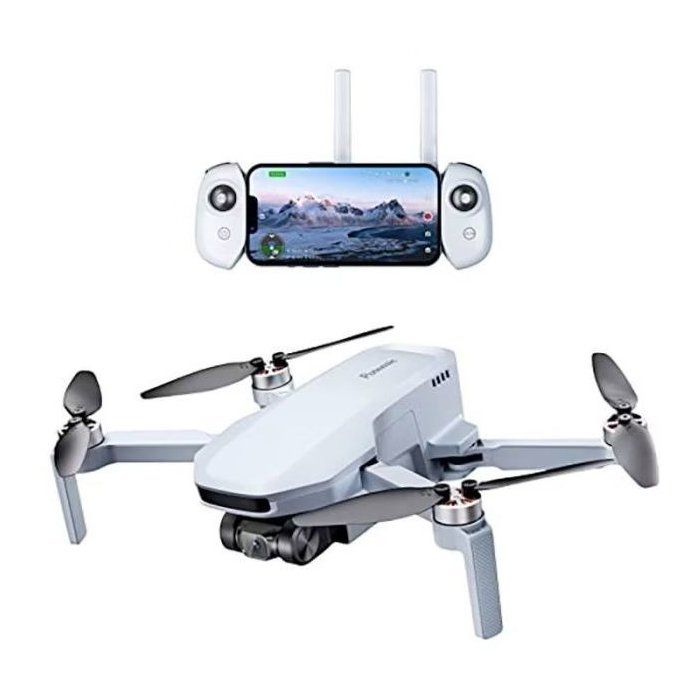Drone - POTENSIC - Atom SE - Caméra 4K UHD - Autonomie 32 min - Blanc