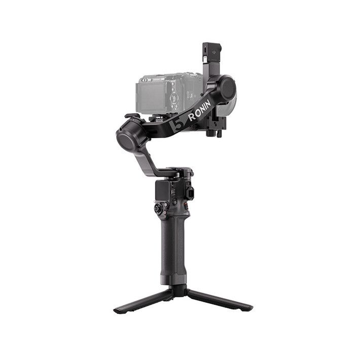 Stabilisateur caméra - DJI - RS 5 - Bluetooth - Rotation continue a 360° - Ecran tactile - Noir