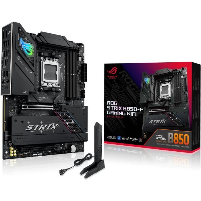 Carte mere - ASUS - ROG STRIX B850-F GAMING WIFI - AMD B850 - Emplacement AM5 ATX