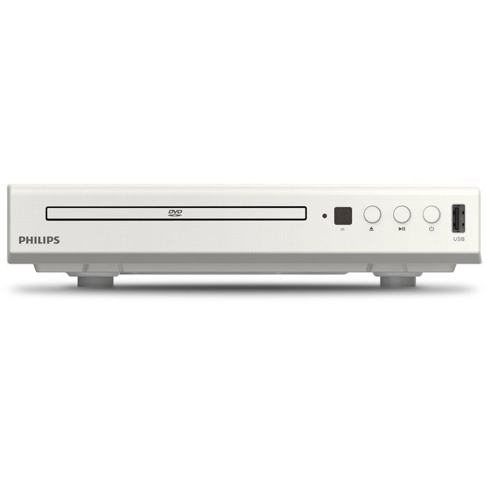 Lecteur DVD - THOMSON - TAEP200W - Screen Fit - Liaison multimédia USB - Smart picture - Blanc