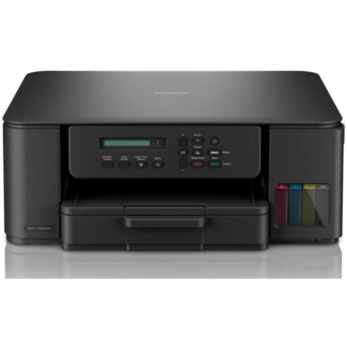 Imprimante multifonction - BROTHER - DCP-T580DW - 3-en-1 - Wi-Fi et Wi-Fi direct - Jet d'encre - A4 Tank
