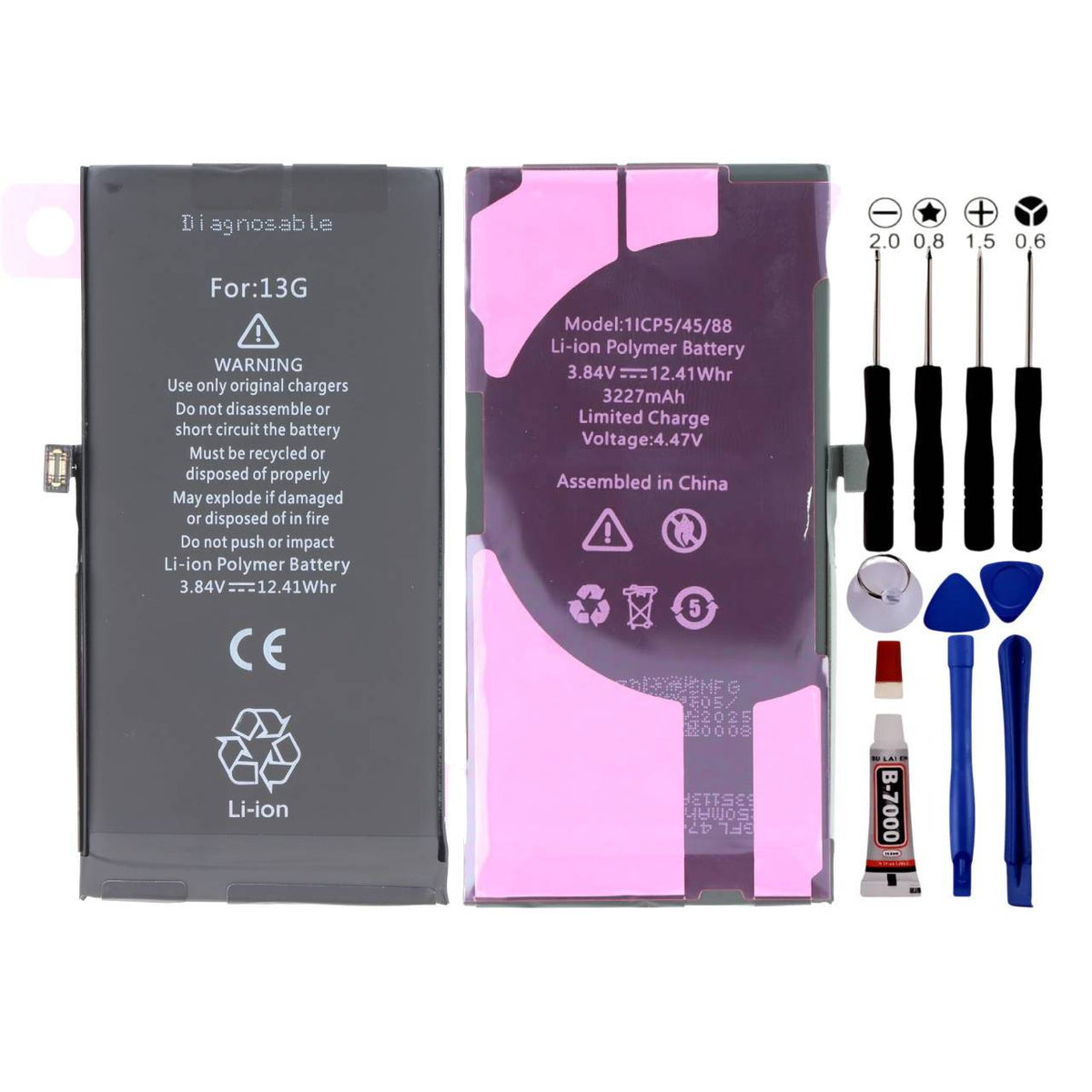 Batterie Pour iPhone 13 Identique ORIGINALE 3227MAH +Outils +Adhésif