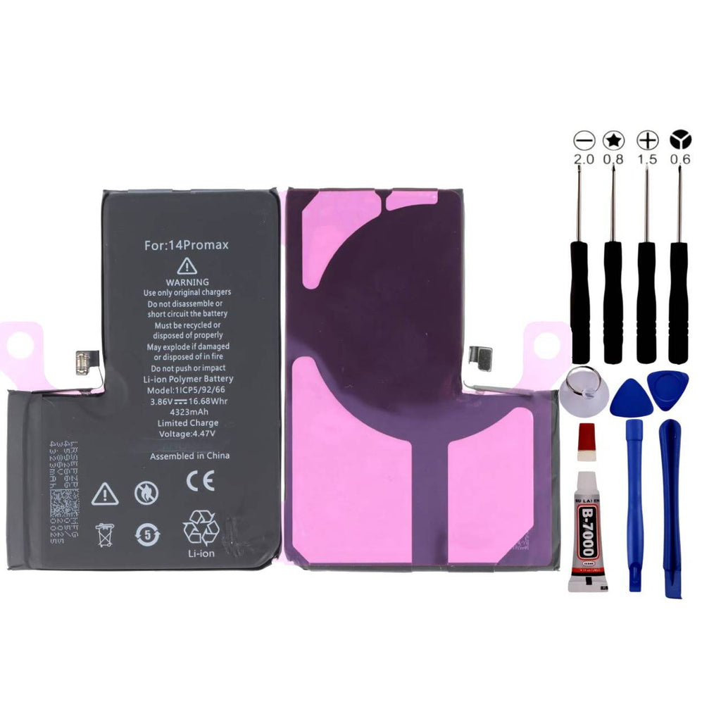 Batterie Pour iPhone 14 PRO MAX Identique ORIGINALE 4323MAH +Outils +Adhésif