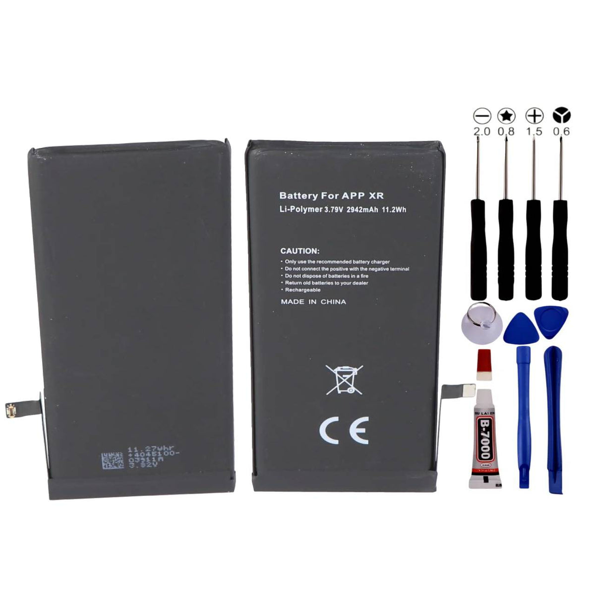 Batterie Pour iPhone XR Identique ORIGINALE 2942MAH +Outils +Adhésif