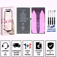 Batterie iPhone 15 Plus avec colle