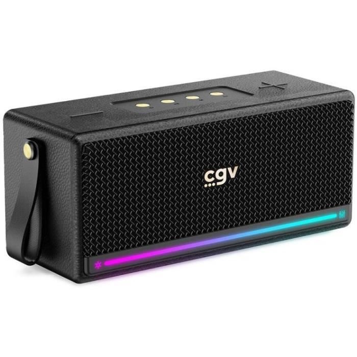 Enceinte Bluetooth - CGV - 50911 - SolidVibe Ultra - Subwoffer 40W (2x20W)