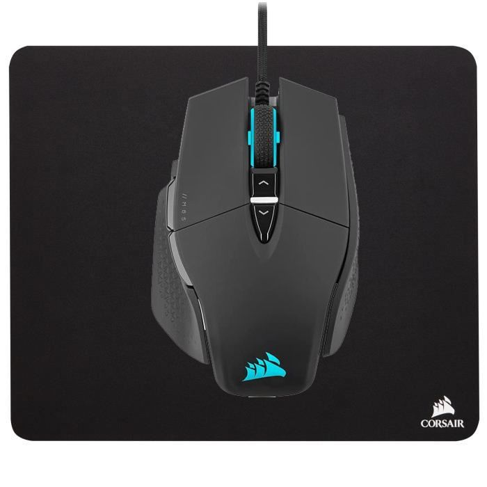 Ensemble Souris et tapis de souris Corsair M65 ULTRA PACK + MM100