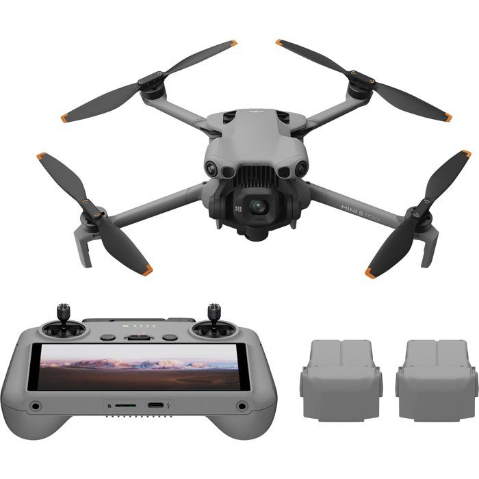 Pack drone - DJI - Mini 5 Pro Fly More Combo - Caméra CMOS 1 - Radiocommande DJI RC2 + accessoires