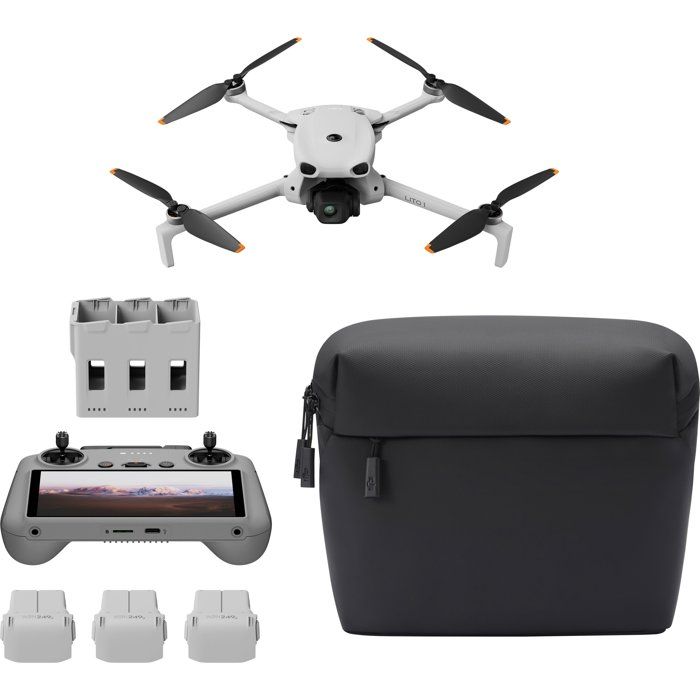 Drone - DJI - LITO X1 - Pack Fly More - DJI RC 2
