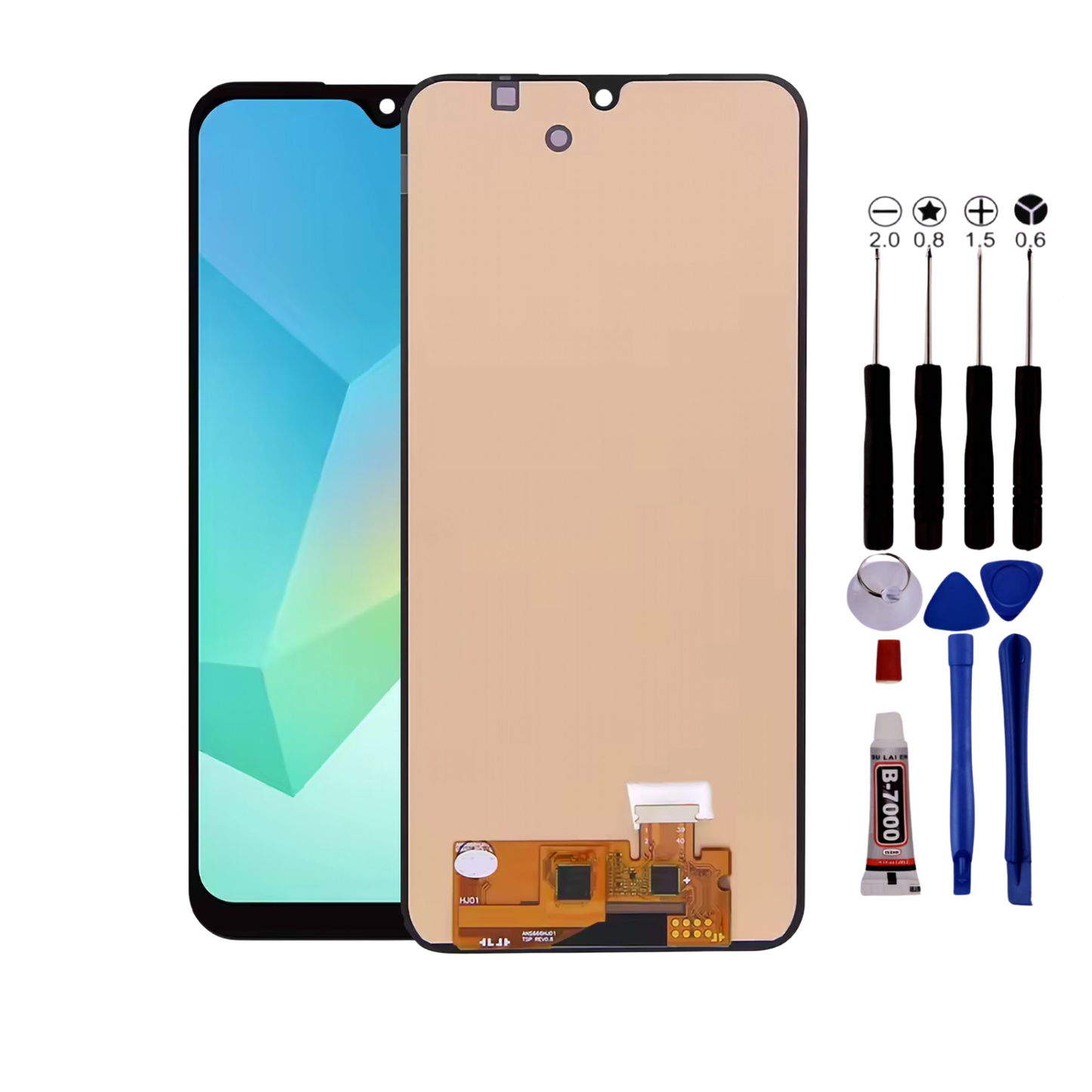 ECRAN POUR SAMSUNG A16 5G A165B A166B A166P A166U LCD + OUTILS + ADHESIF