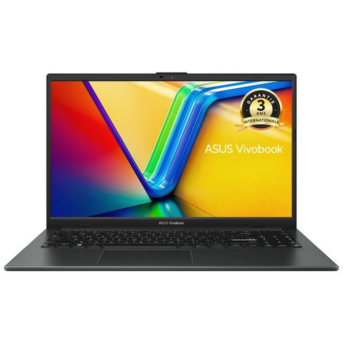 PC Portable ASUS VivoBook 15 E1504 : Win 11 - 15.6 FHD - Intel N150 - RAM 8Go - 128Go UFS 2.1