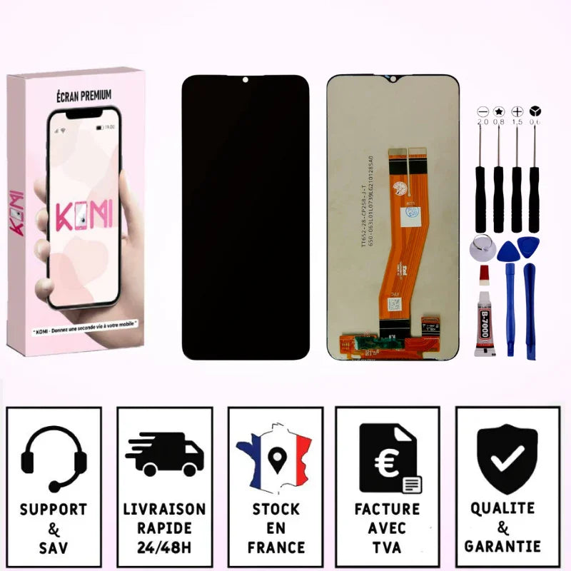 ECRAN POUR SAMSUNG A02S A03 A03S A035F A037F A025F M02S LCD +OUTILS