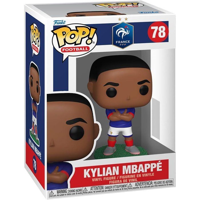 Figurine Funko Pop! - Football France - Kylian Mbappé - Vinyle Officielle