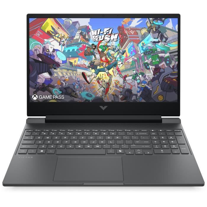 PC Portable Gamer HP Victus 15-fb3012nf - Sans Windows - 15,6 FHD IPS 144Hz - RTX 5060 8Go TGP 75W - Ryzen AI 5 340 - 16Go - 512Go