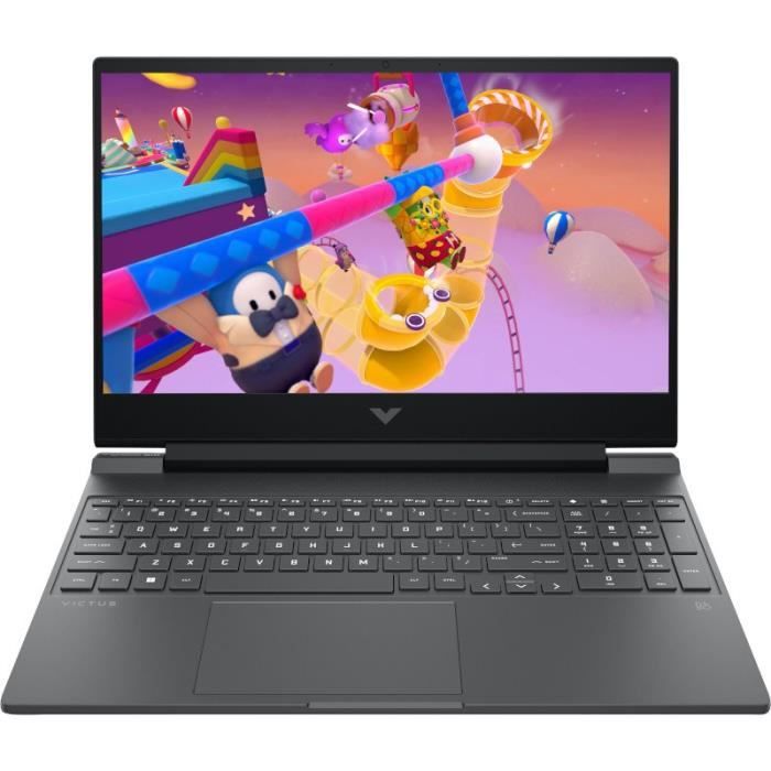 PC Portable Gamer HP Victus 15-fb3028nf - Sans Windows - 15,6 FHD IPS 144Hz - RTX 5050 8Go TGP 70W - Ryzen AI 5 240 - 16Go - 512Go