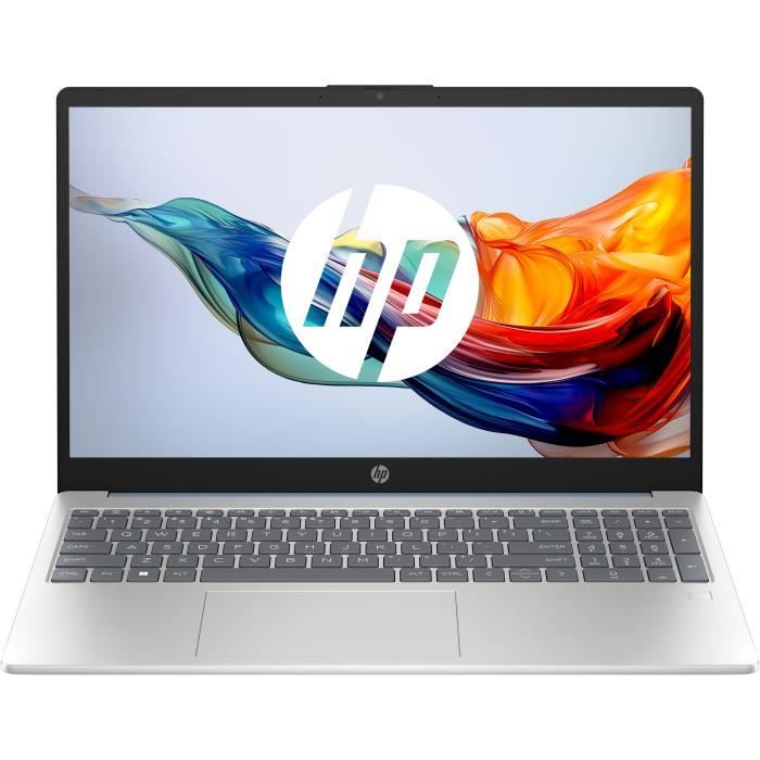 PC Portable HP 15-fc0164nf - Windows 11 - 15,6 FHD IPS - Ryzen 7 7730U - RAM 32Go - Stockage 512Go SSD - AZERTY