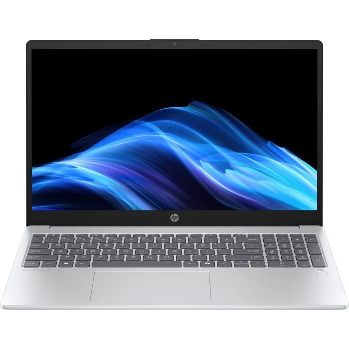 PC Portable HP Omnibook 3 15-fn0018nf - Windows 11 - 15,6 FHD IPS - Ryzen AI 5 340 - RAM 24Go - Stockage 512Go SSD - AZERTY