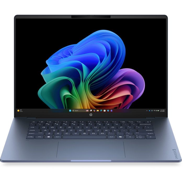 PC Portable HP OmniBook 5 16-bf0017nfx - Windows 11 - 16 2K OLED - Snapdragon X X1-26-100 - RAM 16Go - Stockage 512Go - Aluminium