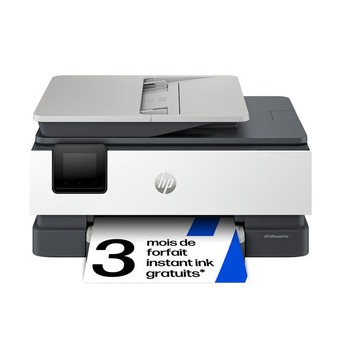 Imprimante tout-en-un HP OfficeJet Pro 8124e jet d'encre couleur avec 3 mois d'Instant Ink inclus avec HP+