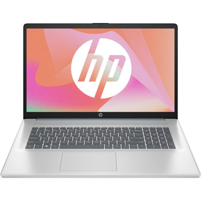 PC Portable HP 17-cp2012nf - 17,3 FHD IPS - Windows 11 - Ryzen 5 7520U - RAM 8Go - Stockage 512Go SSD - AZERTY