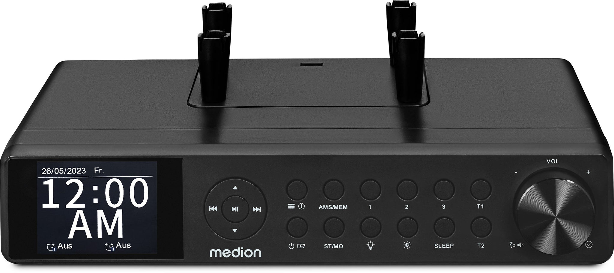Radio de Cuisine - MEDION - DAB+ - 2x3W RMS - Noir