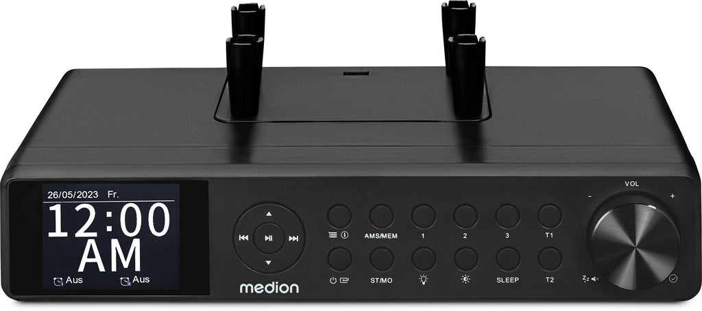 Radio de Cuisine - MEDION - DAB+ - 2x3W RMS - Noir
