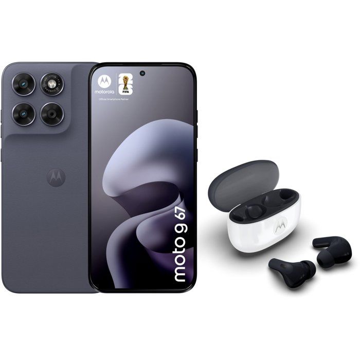 MOTOROLA - Pack MOTOG674256 G + MOTOBUDS2 N - 256Go - Gris artic seal