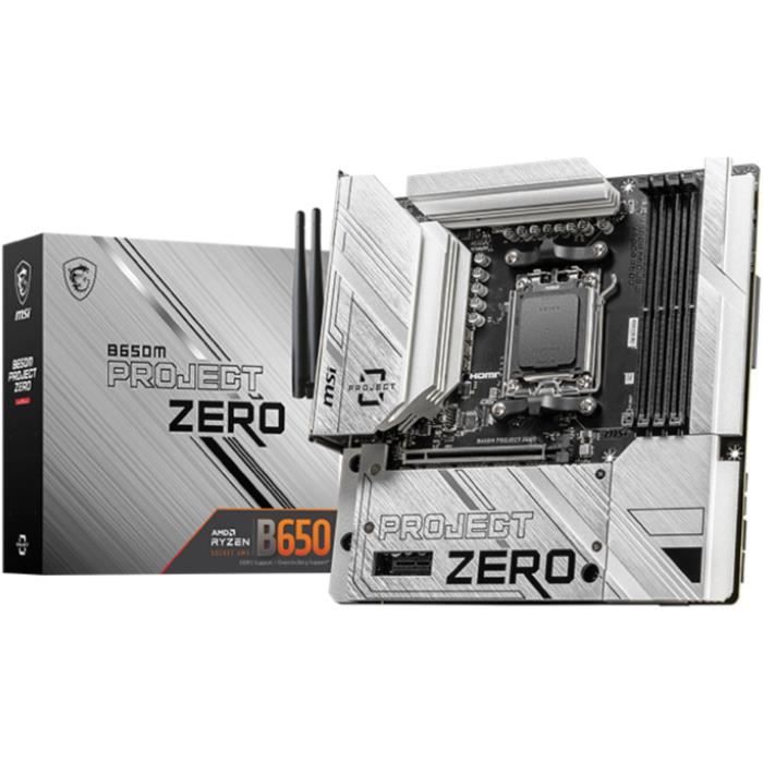 Carte mère - MSI - B650M PROJECT ZERO