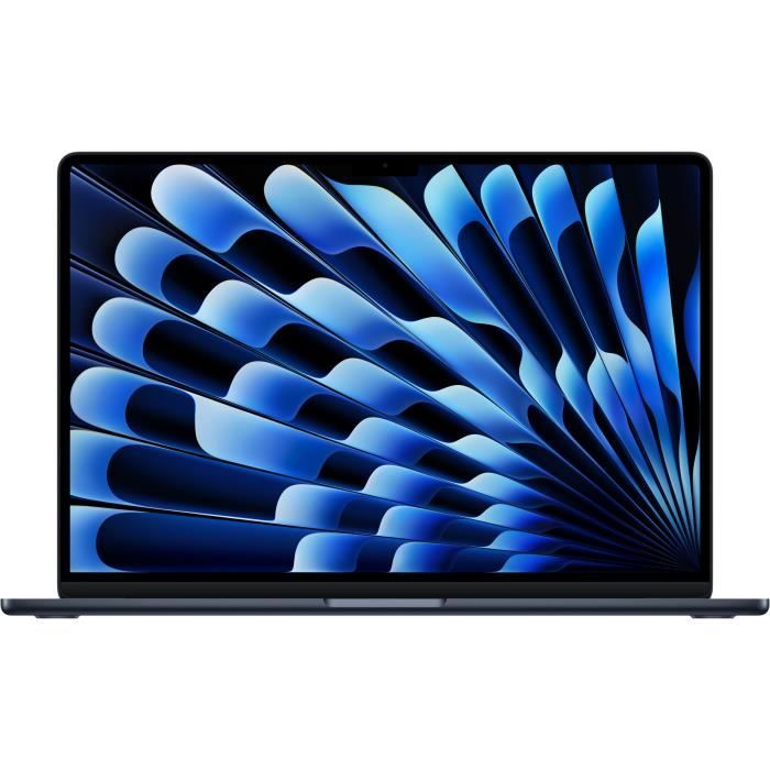Apple - 15,3 MacBook Air M4 (2025) - RAM 16Go - Stockage 512Go - CPU 10 coeurs - GPU 10 coeurs - Minuit