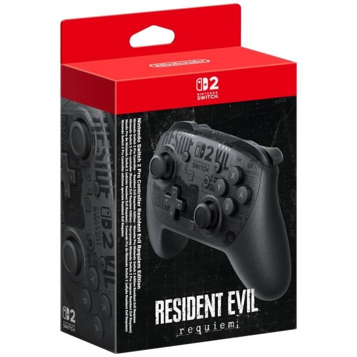 Manette Switch Pro 2 pour Nintendo Switch 2 - Édition Resident Evil Requiem