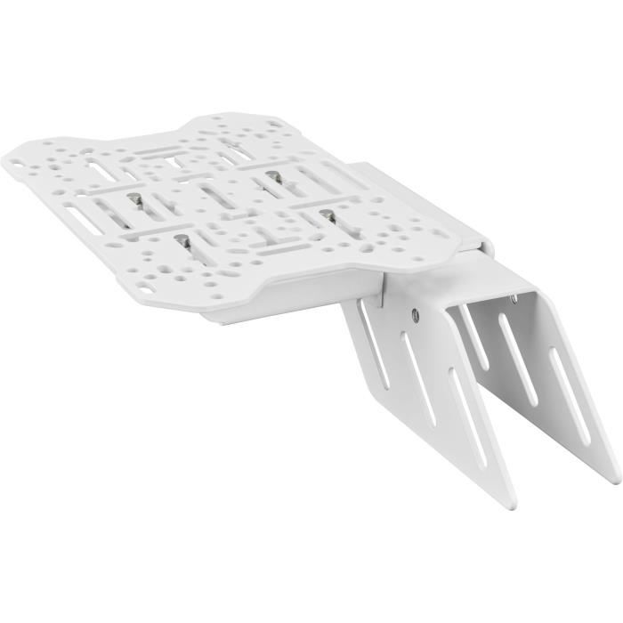 Support Simracing & Flightsim - OPLITE - Pour cockpit GTR S8 Full Force - Blanc - Compatible frein a main, boîte de vitesse, joystic
