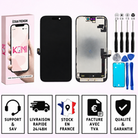 Écran pour iPhone 16 – OLED – Kit outils + adhésif inclus