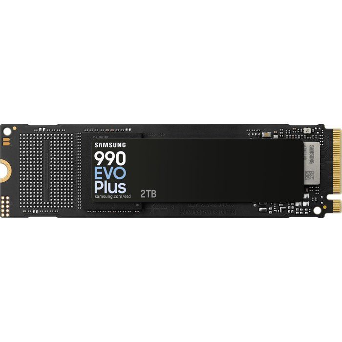 SAMSUNG - 990 EVO Plus - SSD Interne - 2 To - NVMe M.2 PCIe 4.0x4 - Vitesse lecture jusqu'a 7 250 Mo/s