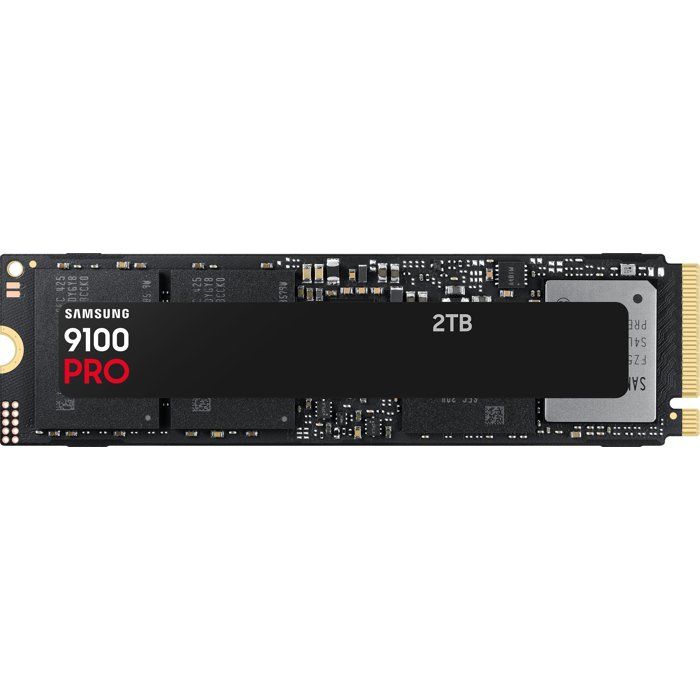 SAMSUNG - 9100 PRO - SSD Interne - 2 To - NVMe M.2 PCIe 5.0x4 - Vitesse lecture jusqu'a 14 800 Mo/s