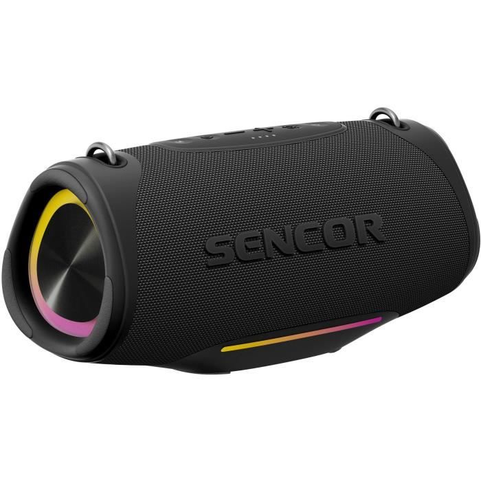 Enceinte Bluetooth étanche - SENCOR - RESONEX MAXI - 100 W - 4 haut-parleurs - IPX7 - Noir