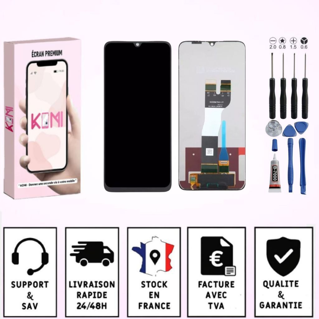 Écran pour Samsung Galaxy A05s – LCD InCell Original – Kit outils + adhésif inclus
