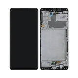 Écran Samsung Galaxy A42 5G LCD Noir avec châssis