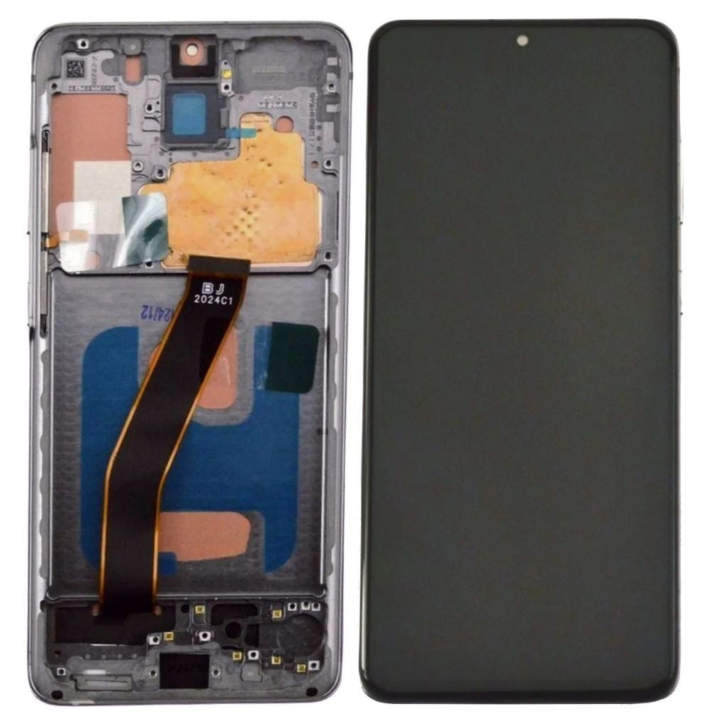 Ecran Pour Samsung S20 SM-G980 G980F LCD +Chassis Noir