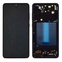Ecran Pour Samsung S21 FE SM-G990B G990U OLED +Chassis +EMPREINTE Noir