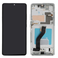 Écran Pour Samsung Galaxy S21 Plus (S21+) - LCD avec Châssis - Vitre Tactile + Outils – Noir