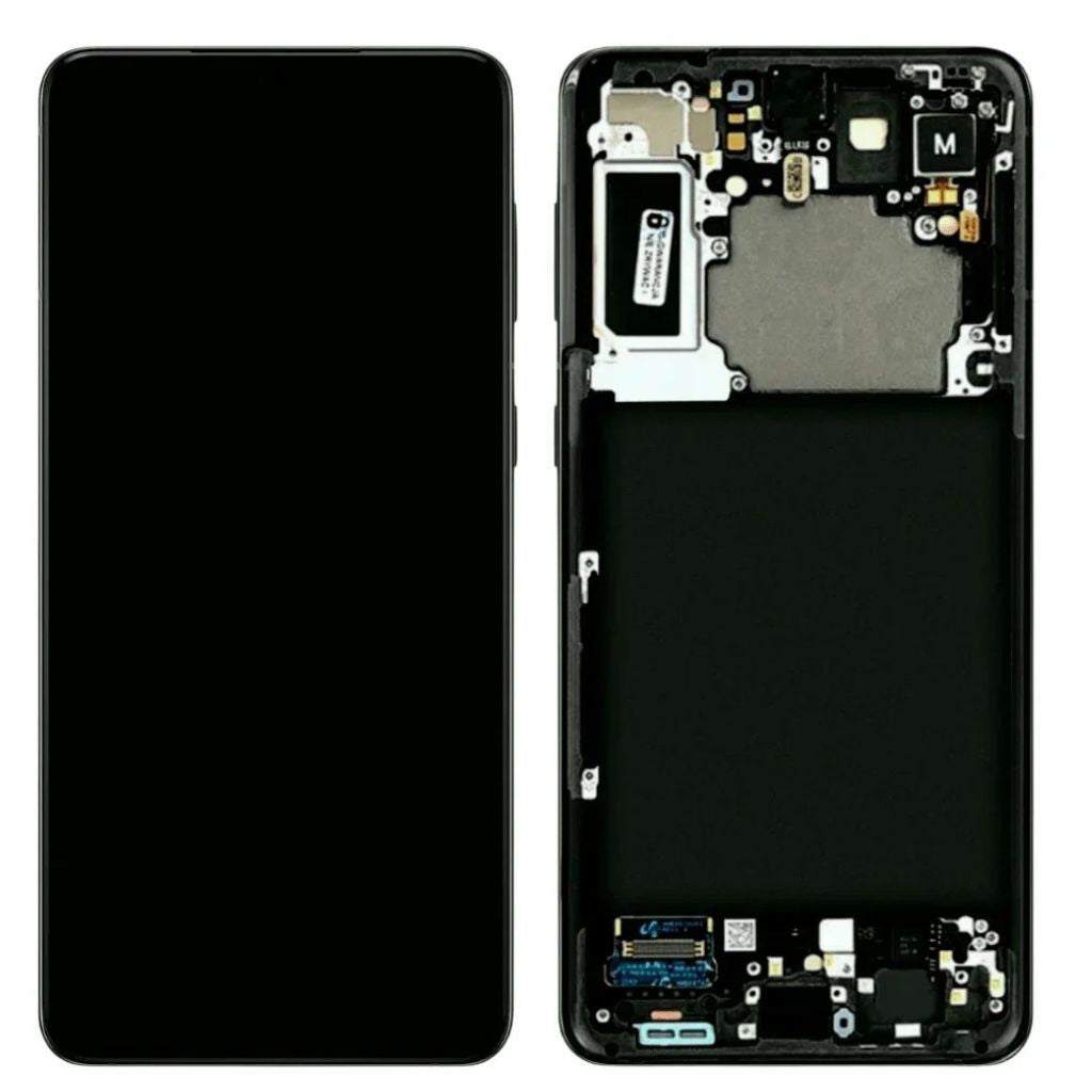 Ecran Pour Samsung S21 PLUS G996B G996F 5G OLED +Chassis +EMPREINTE