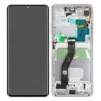 Écran Pour Samsung Galaxy S21 Ultra - LCD avec Châssis - Vitre Tactile + Outils – Noir