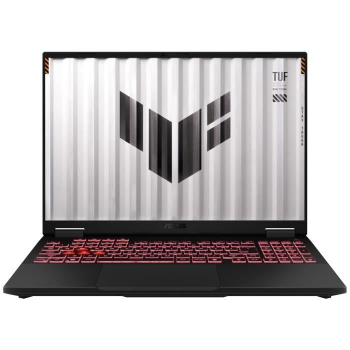 PC Portable Gamer ASUS TUF Gaming A16 : Sans Windows - 16.0 WUXGA 165Hz - RTX 5060 8Go - AMD Ryzen 7 260 - RAM 16Go - 1To SSD