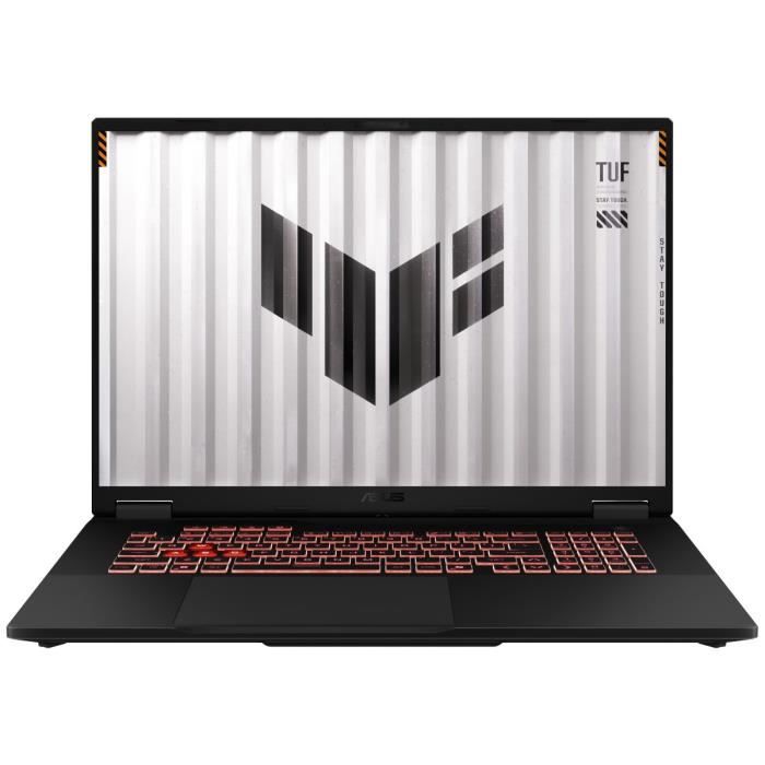 PC Portable Gamer ASUS TUF Gaming A18 : Sans Windows - 18.0 WUXGA 144Hz - RTX 5060 8Go - AMD Ryzen 7 260 - RAM 32Go - 512Go SSD